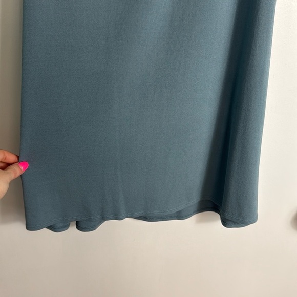 Eileen Fisher Slate Blue 100% Silk Tank Top Size Small - Picture 5 of 10